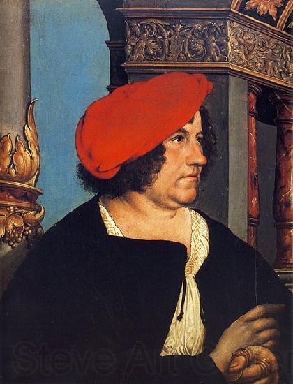 Hans holbein the younger Portrait of Jakob Meyer zum Hasen.